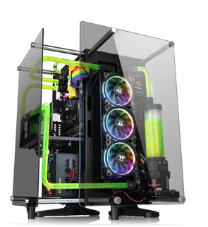 Thermaltake Core P90 Custom Watercooling PC Build | 3D model