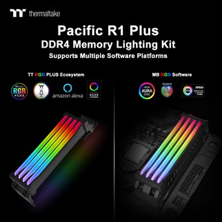 Thermaltake Pacific R1 Plus DDR4 Memory Lighting Kit “Easily 