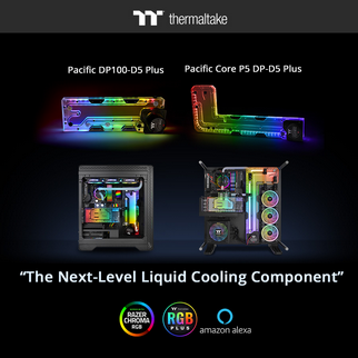 Thermaltake Pacific DP100-D5 Plus/Core P5 DP-D5 Plus Distro-Plate