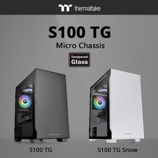 Boîtier mini tour S100 Tempered Glass