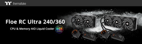 Thermaltake Floe RC 360 Memory & CPU AIO Liquid Cooler