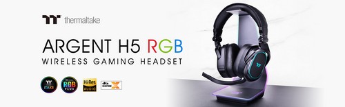 Thermaltake ARGENT H5 RGB Wireless Gaming Headset